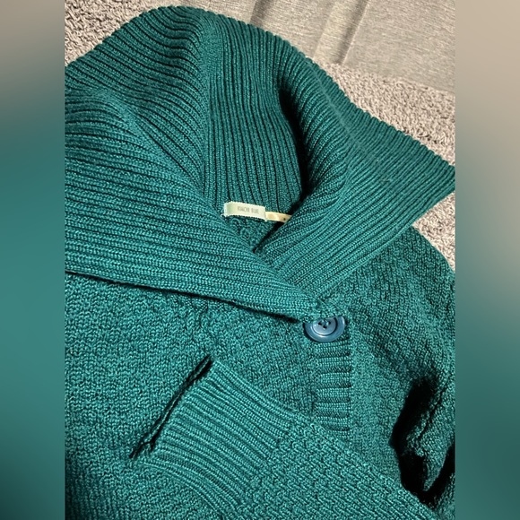 Kimchi Blue Cowl Neck Wool Blend Knit Cardigan - Picture 2 of 2